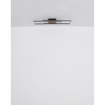 Globo - LED Stropní svítidlo LED/30W/230V 3000K 60x80 cm černá