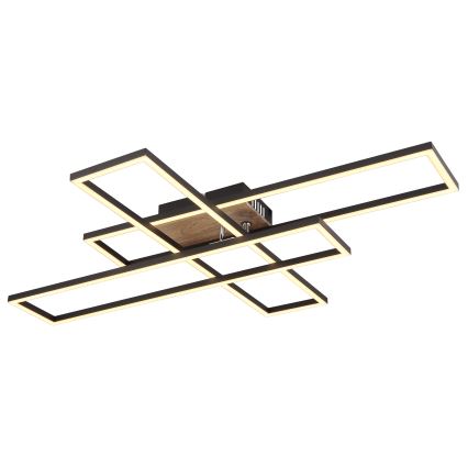 Globo - LED Stropní svítidlo LED/40W/230V 3000K 60x80 cm černá