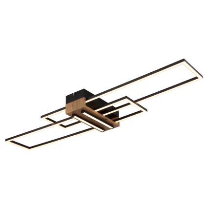 Globo - LED Stropní svítidlo LED/40W/230V 3000K 25x100 cm černá