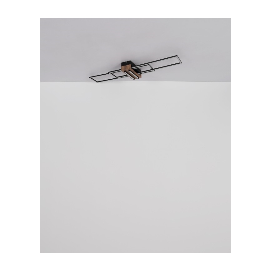 Globo - LED Stropní svítidlo LED/40W/230V 3000K 25x100 cm černá