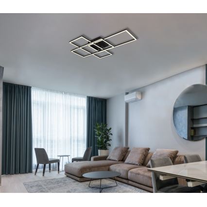 Globo - LED Stmívatelné stropní svítidlo LED/40W/230V 2700-6500K 51x74 cm Wi-Fi Tuya + dálkové ovládání
