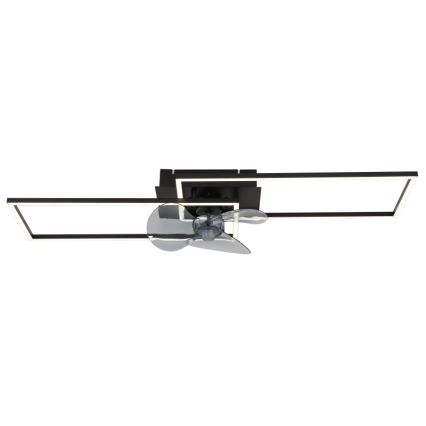 Globo - LED Stmívatelné stropní svítidlo s ventilátorem LED/38W/230V 3000-6500K + dálkové ovládání