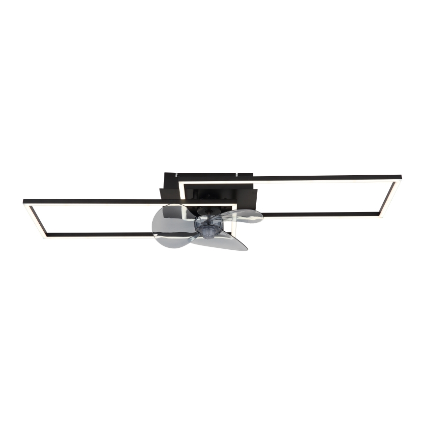 Globo - LED Stmívatelné stropní svítidlo s ventilátorem LED/38W/230V 3000-6500K + dálkové ovládání