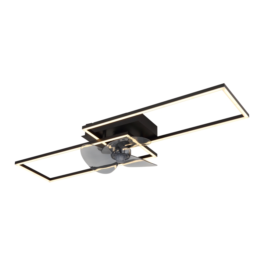Globo - LED Stmívatelné stropní svítidlo s ventilátorem LED/38W/230V 3000-6500K + dálkové ovládání