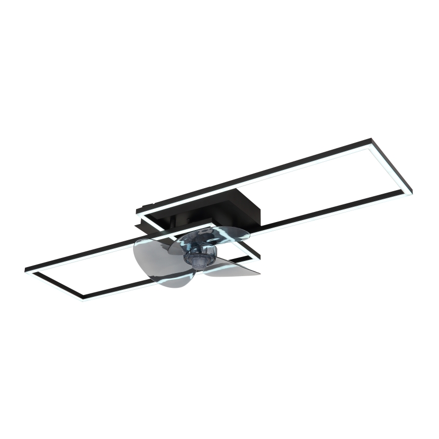 Globo - LED Stmívatelné stropní svítidlo s ventilátorem LED/38W/230V 3000-6500K + dálkové ovládání