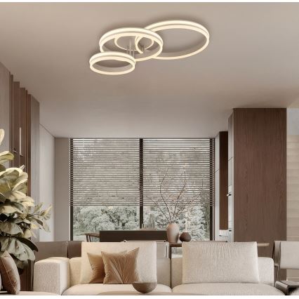 Globo - LED Stmívatelné stropní svítidlo LED/72W/230V 3000K 79,5x50 cm