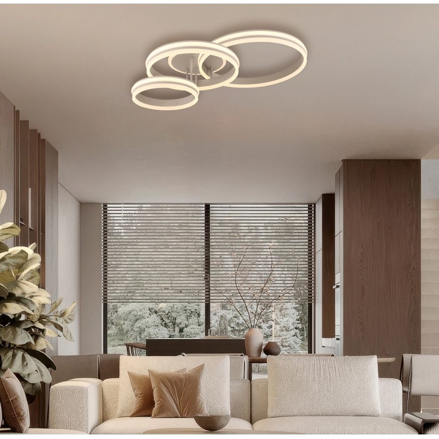Globo - LED Stmívatelné stropní svítidlo LED/72W/230V 3000K 79,5x50 cm