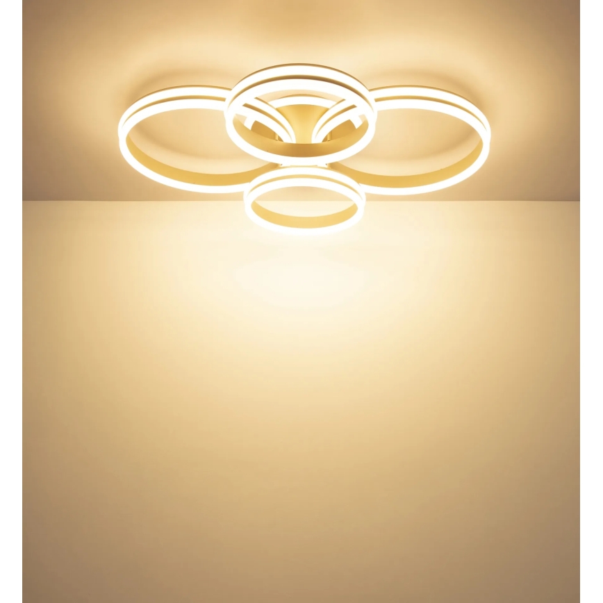 Globo - LED Stmívatelné stropní svítidlo LED/92W/230V 3000K 68x84,5 cm