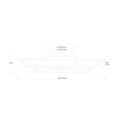 Globo - LED Stropní svítidlo LED/18W/230V