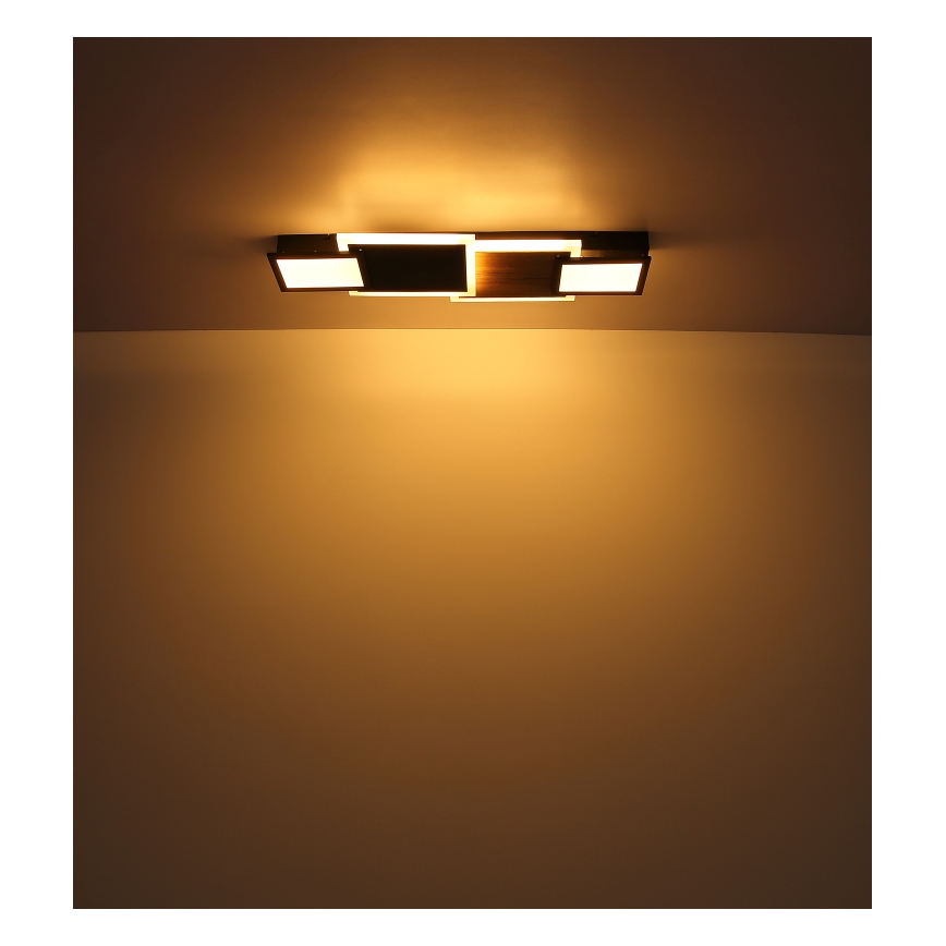 Globo 67279-30 - LED Stropní svítidlo CAROLINE LED/30W/230V 25x71,5 cm béžová/černá