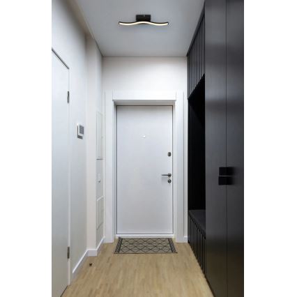 Globo - LED Přisazený lustr LED/6W/230V 3000K černá