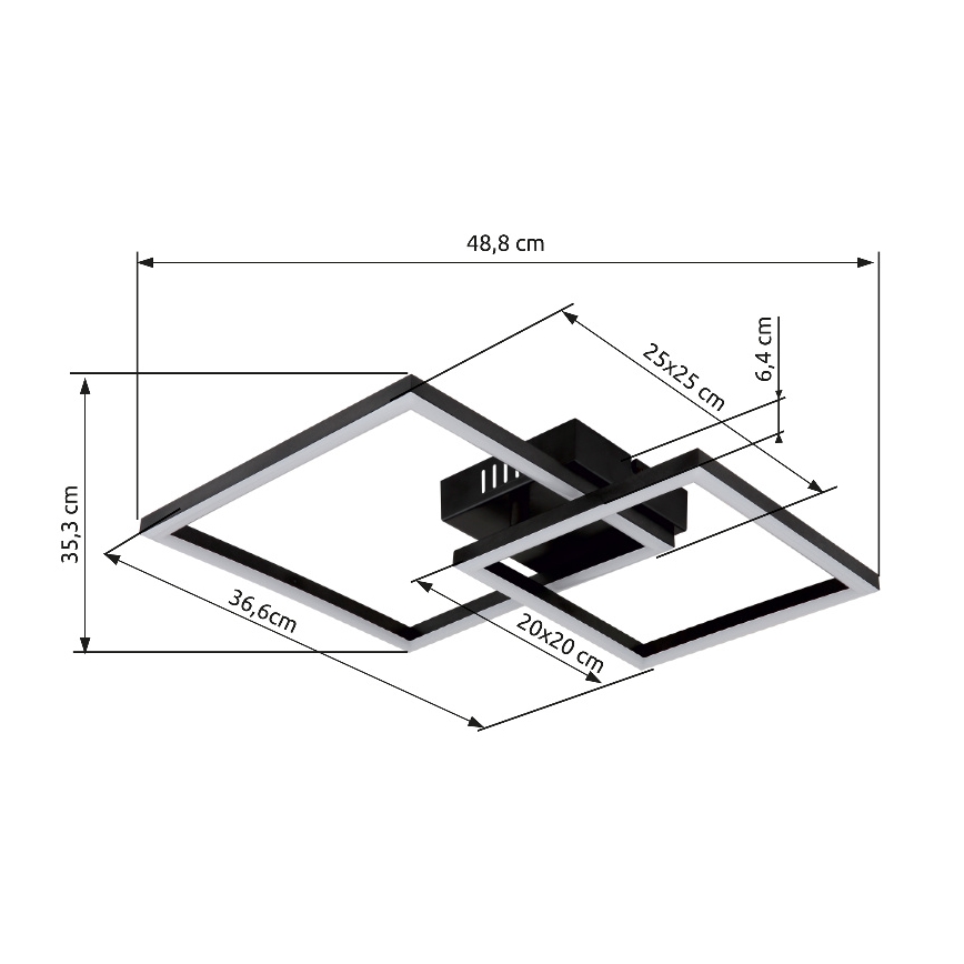 Globo - LED Stropní svítidlo LED/20W/230V 3000K