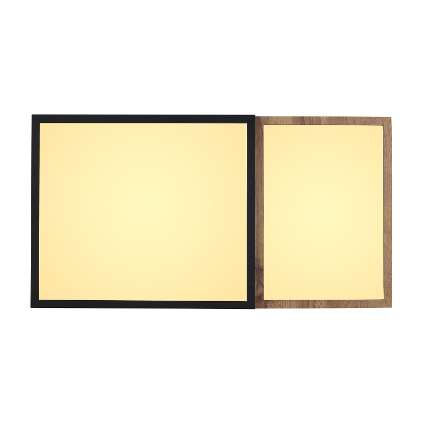 Globo 67286-30 - LED Stropní svítidlo GUNDI LED/30W/230V 35x65 cm hnědá/černá