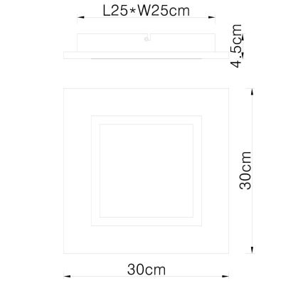 Globo - LED Stropní svítidlo LED/12W/230V