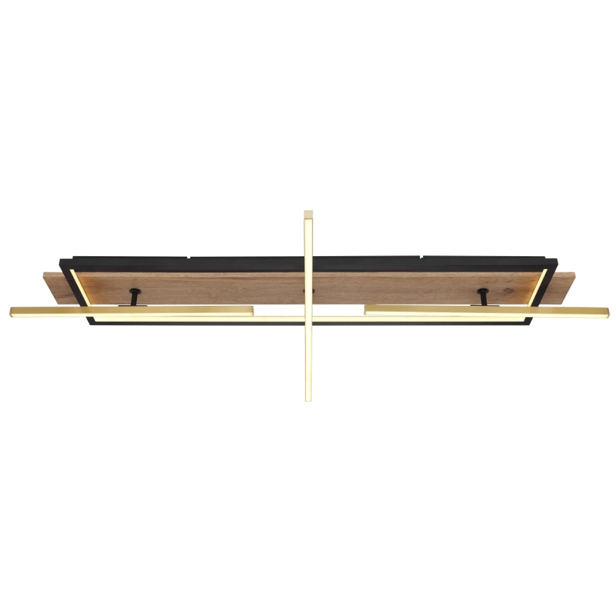 Globo 67296D2 - LED Stropní svítidlo BEATRIX LED/48W/230V 60,5x100 cm hnědá