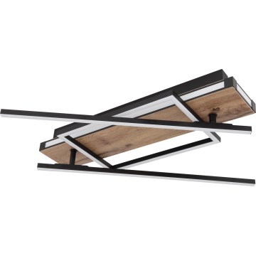Globo 67299D3 - LED Stropní svítidlo COLLI LED/40W/230V 88x120 cm béžová/černá