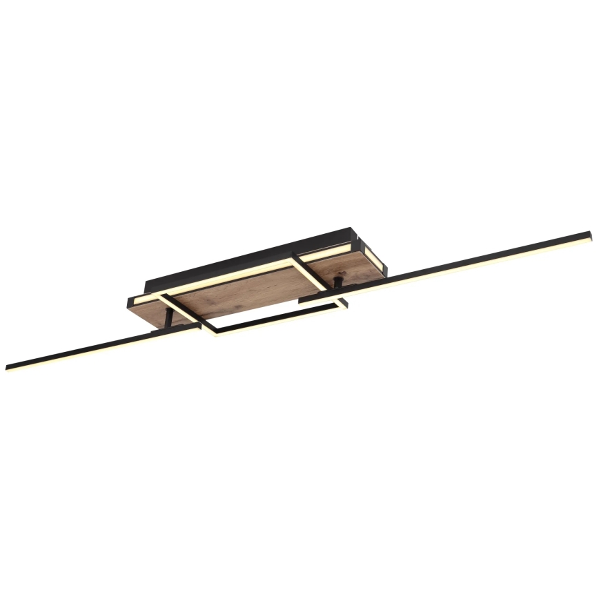 Globo 67299D3 - LED Stropní svítidlo COLLI LED/40W/230V 88x120 cm béžová/černá