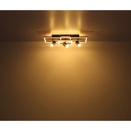 Globo - LED Stropní svítidlo LED/48W/230V + 3xGU10/5W 3000K 27x72 cm