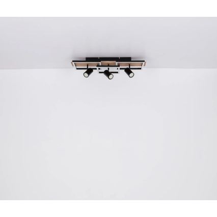 Globo - LED Stropní svítidlo LED/48W/230V + 3xGU10/5W 3000K 27x72 cm