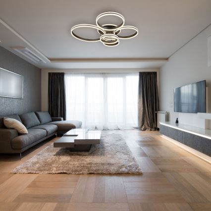 Globo - LED Stmívatelné stropní svítidlo LED/120W/230V 2700K-6000K + dálkové ovládání