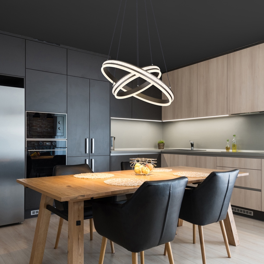 Globo - LED Stmívatelný lustr na lanku LED/60W/230V 2700K-6000K + dálkové ovládání