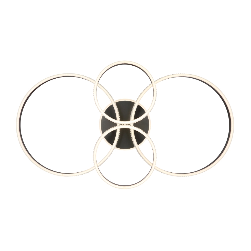 Globo - LED Stropní svítidlo LED/39W/230V 2700/4500/6500K 106x60 cm antracit
