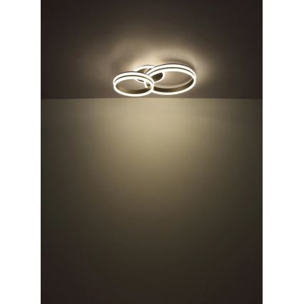 Globo - LED Stmívatelné stropní svítidlo LED/50W/230V 2700-6000K 50x75 cm + dálkové ovládání