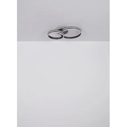 Globo - LED Stmívatelné stropní svítidlo LED/50W/230V 2700-6000K 50x75 cm + dálkové ovládání