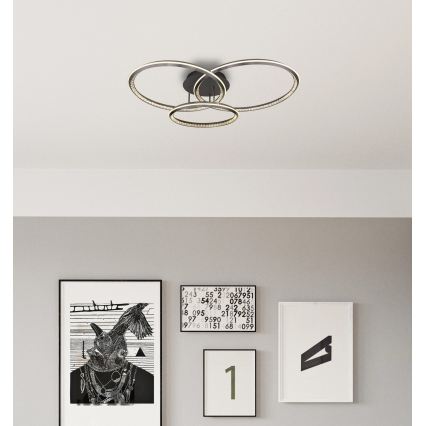 Globo - LED Stmívatelné stropní svítidlo LED/72W/230V 2700-6000K 50x75 cm + dálkové ovládání