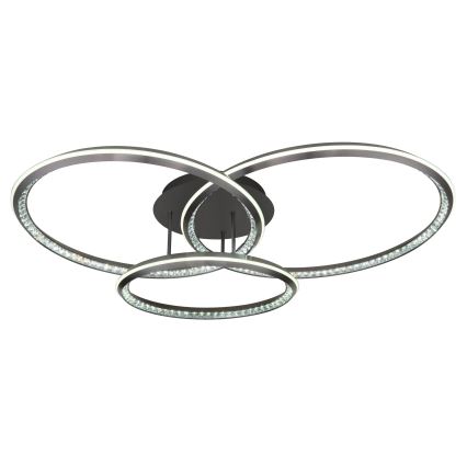 Globo - LED Stmívatelné stropní svítidlo LED/72W/230V 2700-6000K 50x75 cm + dálkové ovládání