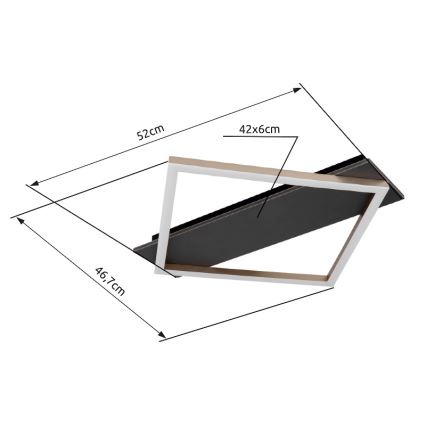 Globo - LED Stropní svítidlo LED/18W/230V
