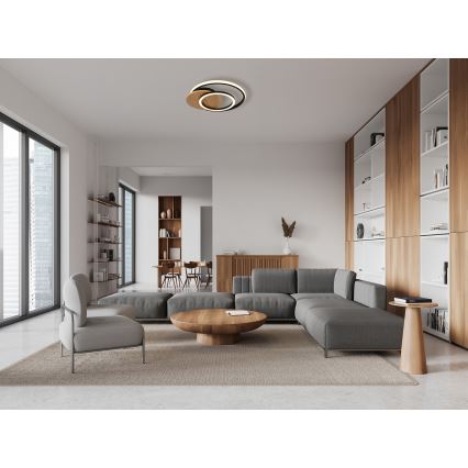 Globo - LED Stropní svítidlo LED/24W/230V černá