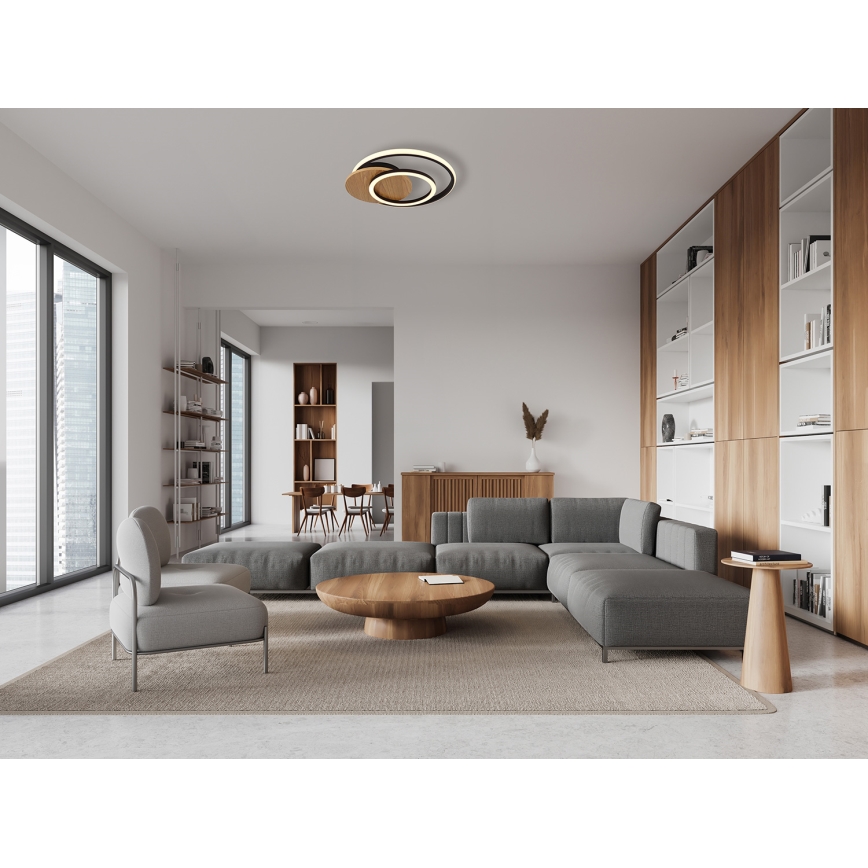 Globo - LED Stropní svítidlo LED/24W/230V černá