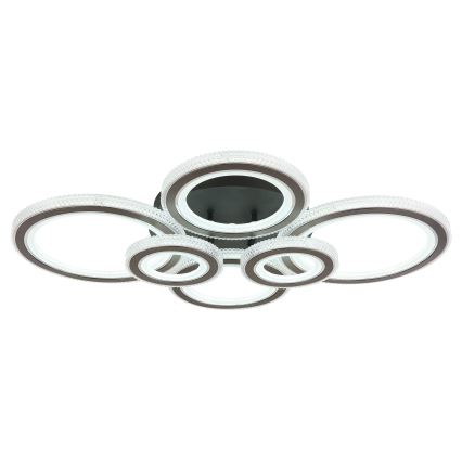 Globo - LED Stmívatelné stropní svítidlo LED/60W/230V 2700-6000K 56x78 cm antracit + dálkové ovládání