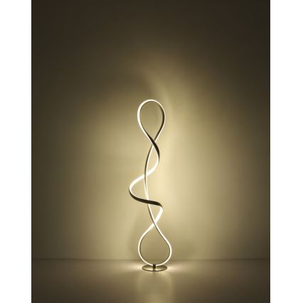 Globo - LED Stojací lampa LED/36W/230V matný chrom