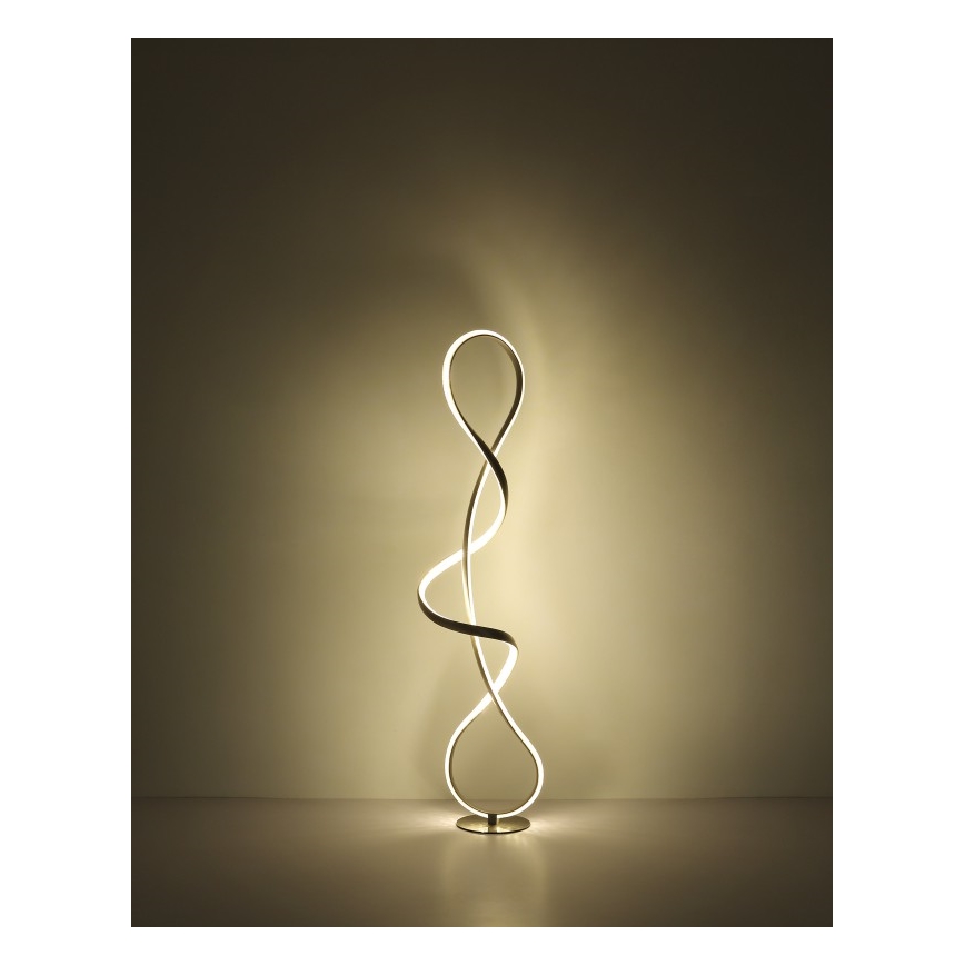 Globo - LED Stojací lampa LED/36W/230V matný chrom