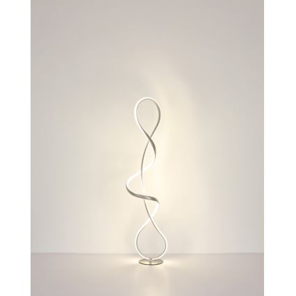 Globo - LED Stojací lampa LED/36W/230V matný chrom