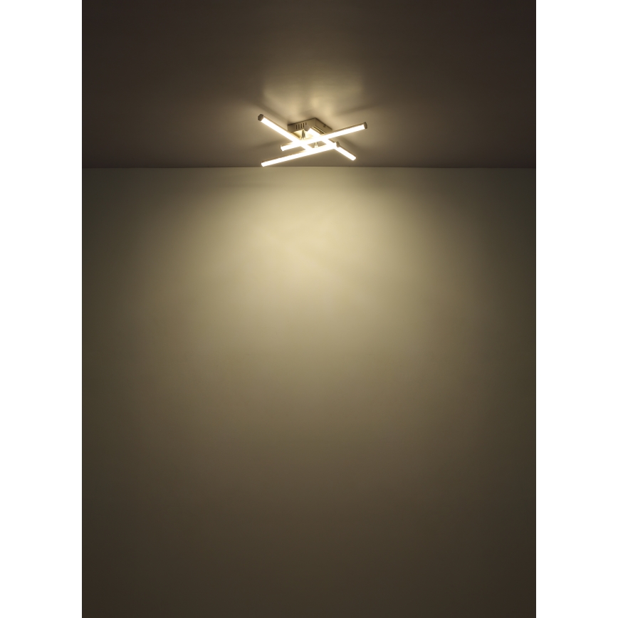 Globo - LED Stropní svítidlo LED/24W/230V 4000K matný chrom