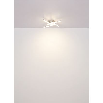 Globo - LED Stropní svítidlo LED/24W/230V 4000K matný chrom
