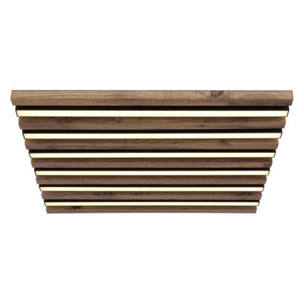 Globo - LED Stropní svítidlo LED/30W/230V 3000K 45x45 cm dřevo