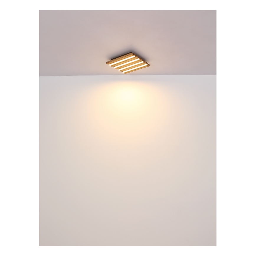 Globo - LED Stropní svítidlo LED/30W/230V 3000K 80x20 cm dřevo