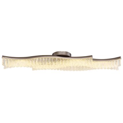 Globo - LED Stropní svítidlo LED/35W/230V 3200K 18x108 cm matný chrom