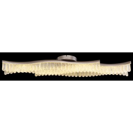 Globo - LED Stropní svítidlo LED/35W/230V 3200K 18x108 cm matný chrom