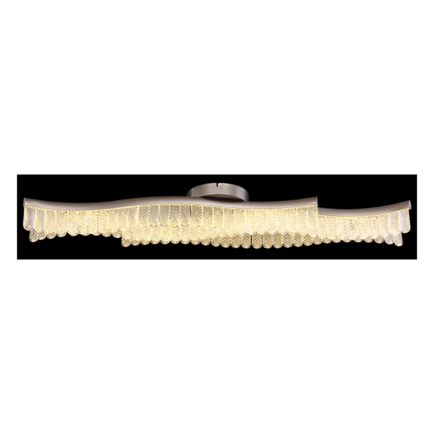 Globo - LED Stropní svítidlo LED/35W/230V 3200K 18x108 cm matný chrom