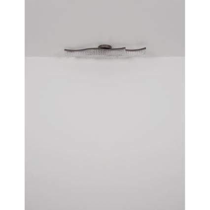 Globo - LED Stropní svítidlo LED/35W/230V 3200K 18x108 cm matný chrom