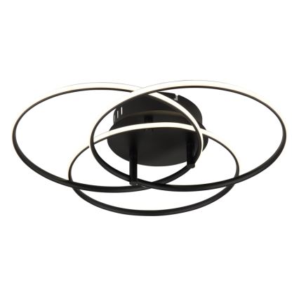 Globo - LED Stropní svítidlo LED/40W/230V 4000K pr. 45,6 cm černá