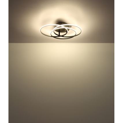 Globo - LED Stropní svítidlo LED/40W/230V 4000K pr. 45,6 cm černá
