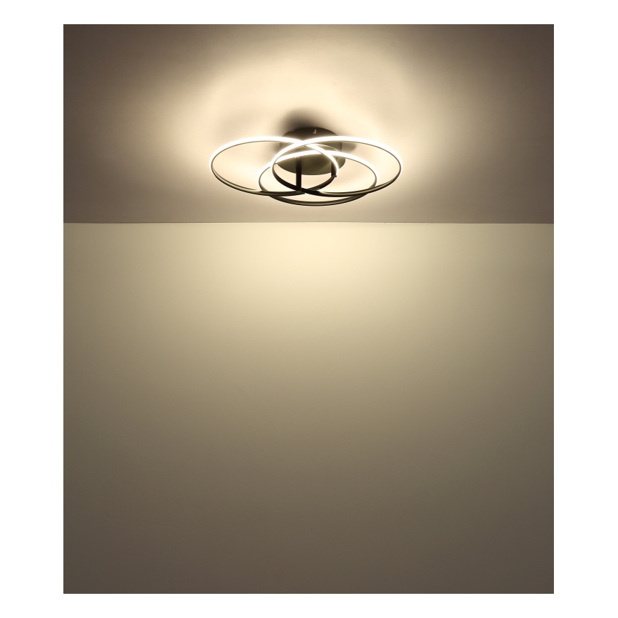 Globo - LED Stropní svítidlo LED/40W/230V 4000K pr. 45,6 cm černá