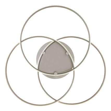 Globo - LED Stropní svítidlo LED/40W/230V 4000K pr. 45,6 cm matný chrom
