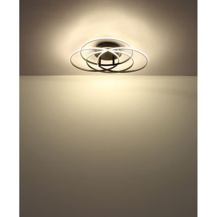 Globo - LED Stropní svítidlo LED/55W/230V 4000K pr. 51,5 cm černá